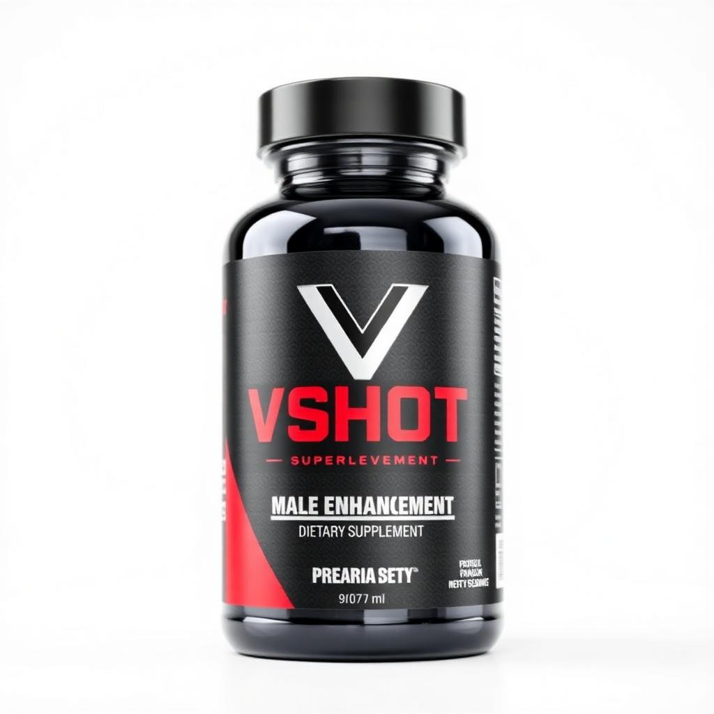 V Shot Male Enhancement supplement bottle